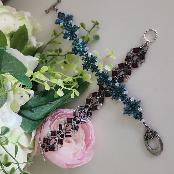 2 Bracelet Set! Handmade seed bead bracelets..You Get Both! Keep One, Gift One! - Picture 1 of 12